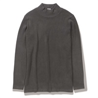 コーデュロイハイネック(Men's)(カーボンブラック-S)