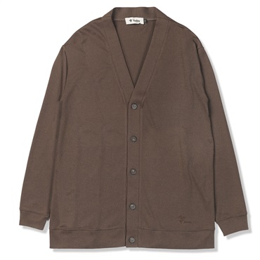 マイクロアゼカーディガン(Men's)(ブラウン-S)