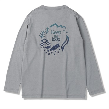 デルタピークKTLクルー(グレー-M)