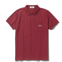 FF Fish ポロ S/S (Men's)(バーガンディ-M)