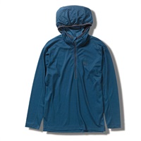 TSウールハーフジップフーディ(Men's)(ブルー-S)