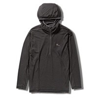 TSウールハーフジップフーディ(Men's)(カーボンブラック-S)