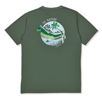 CシールドマングローブティーS/S(アッシュグリーン-S)