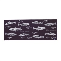 山女魚てぬぐい(ネイビー)