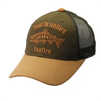 True to nature トラッカーキャップ(オリーブ-ﾌﾘｰ)