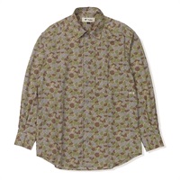 フィッシュアイカモシャツ(グリーンカモ-M)