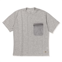 TSベーシックメッシュポケティーS/S (Men's)(アッシュ-M)