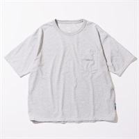 FISHDOMポケットT S/S(ライトグレー-S)