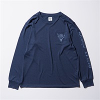South2 West8 × Foxfire L/S Round Pocket Tee SCORON(ネイビー-S)