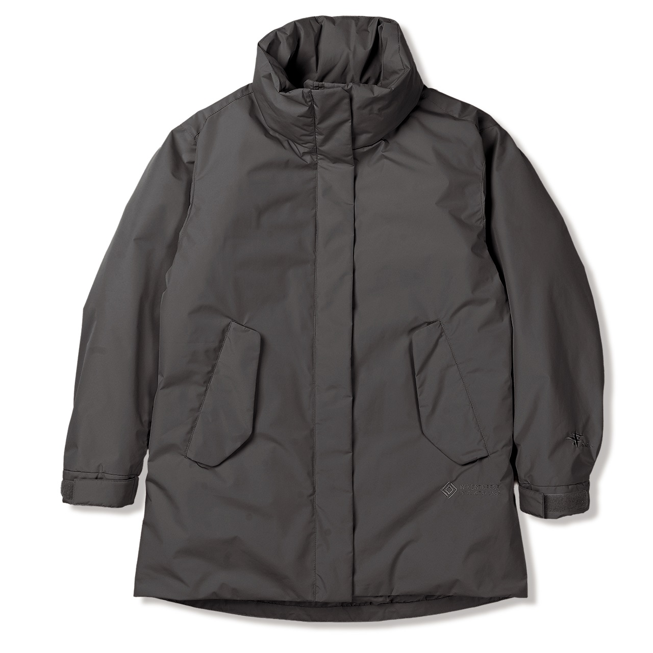 WSミドルコート(Women's)(ブラック-M)