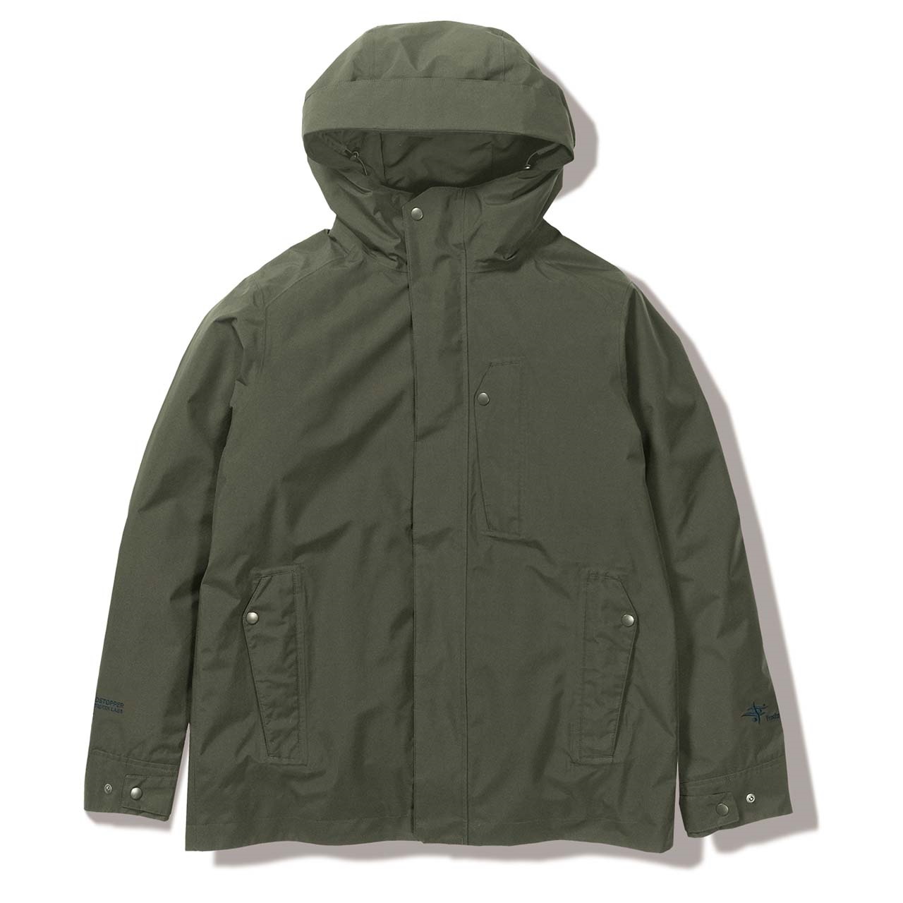ウォームフロー3WAYジャケット(Men's)(ダークオリーブ-S)
