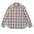 TSウォームチェックシャツ(Women's)(アイボリー-S)