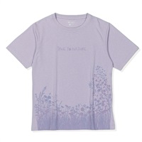 CシールドフィールドフラワーティーS/S (Women's)(ペールアイリス-S)