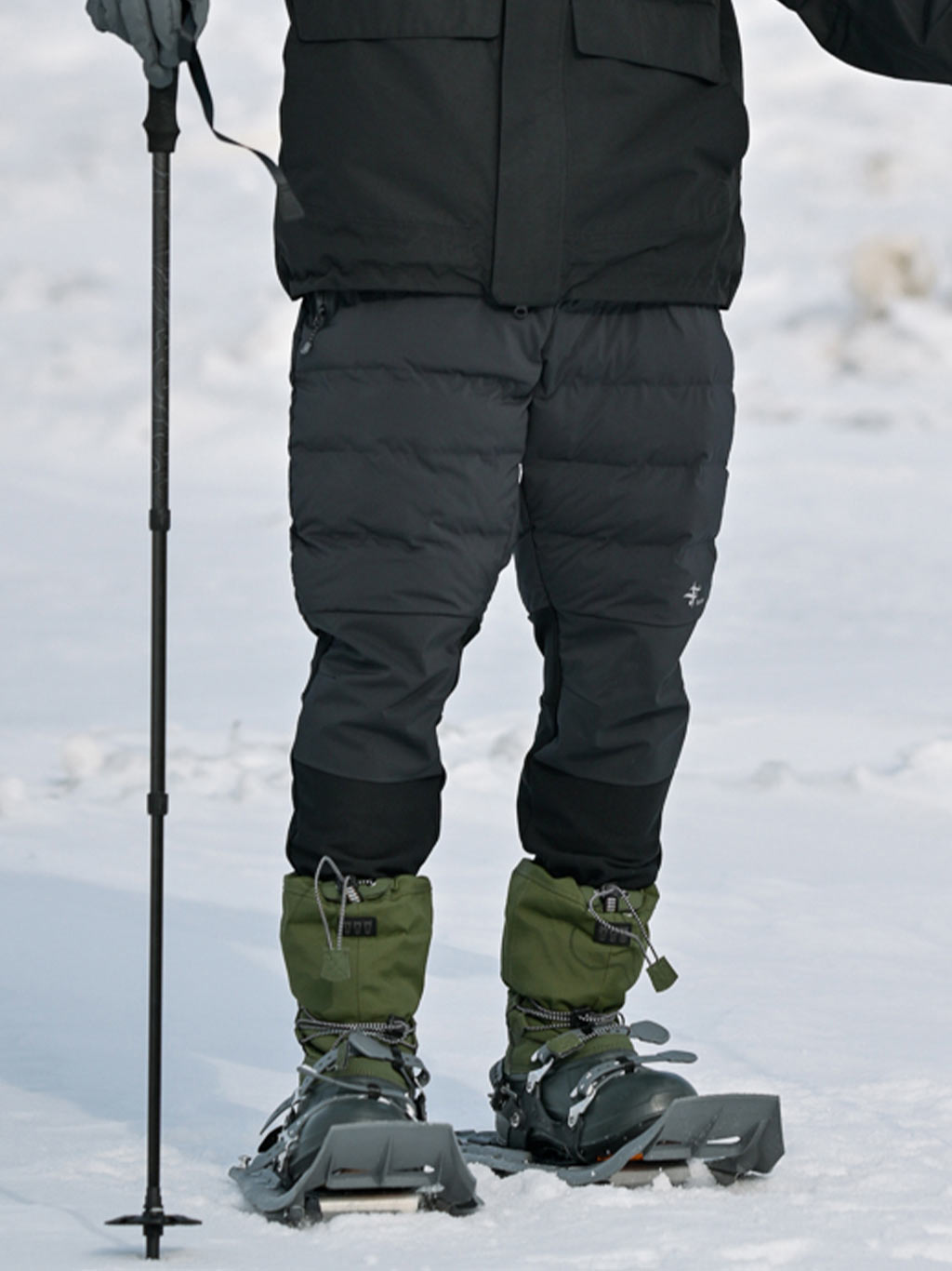 サーモフラッフィパンツ着用