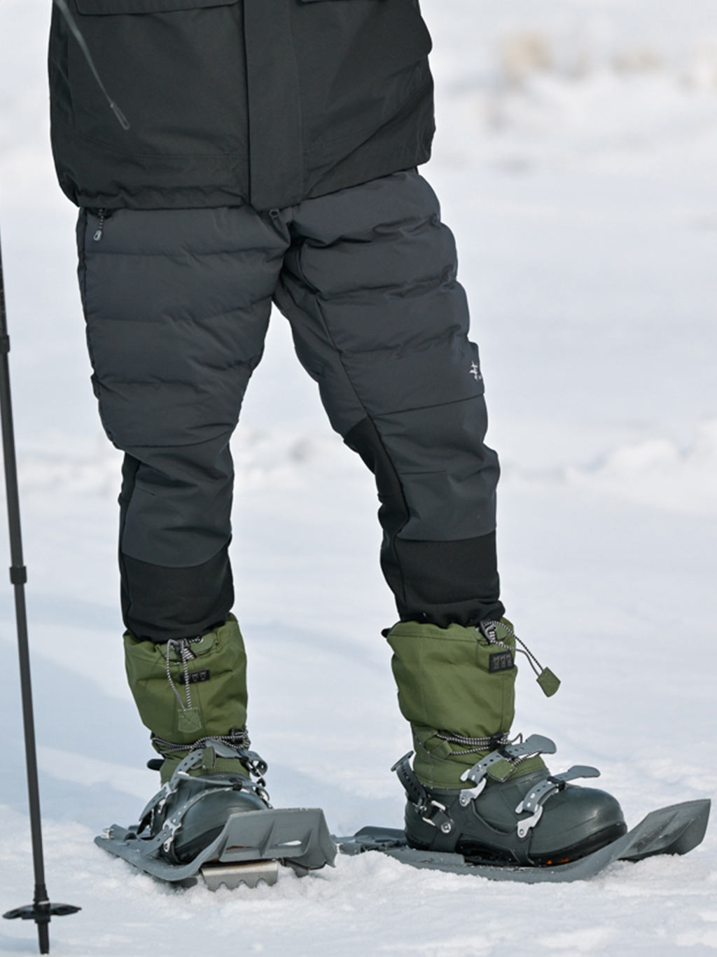 サーモフラッフィパンツ着用