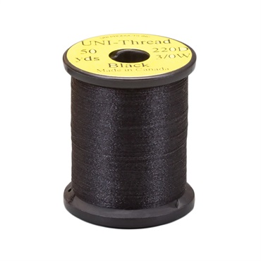 UNI 3/0 ユニスレッド(UNI 3/0 50yds. ユニスレッド ブラック)
