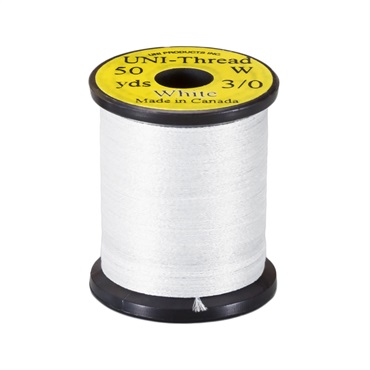 UNI 3/0 ユニスレッド(UNI 3/0 50yds. ユニスレッド ホワイト)