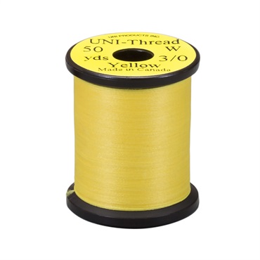 UNI 3/0 ユニスレッド(UNI 3/0 50yds. ユニスレッド イエロー)