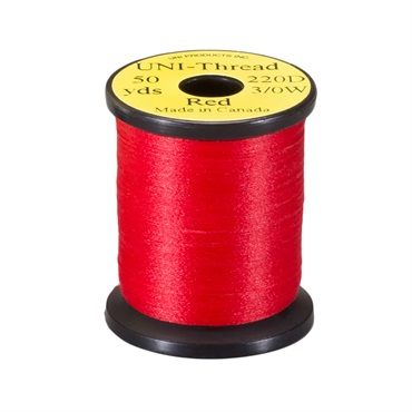 UNI 3/0 ユニスレッド(UNI 3/0 50yds. ユニスレッド レッド)
