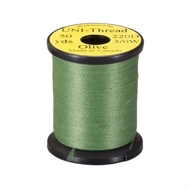 UNI 3/0 ユニスレッド(UNI 3/0 50yds. ユニスレッド オリーブ)