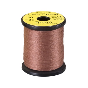 UNI 3/0 ユニスレッド(UNI 3/0 50yds. ユニスレッド ブラウン)