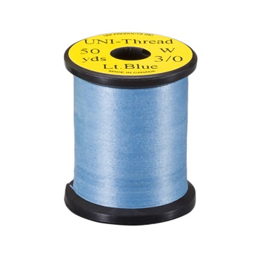 UNI 3/0 ユニスレッド(UNI 3/0 50yds. ユニスレッド ライトブルー)