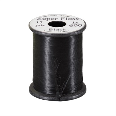 UNI スーパーフロス(UNI 15yds. スーパーフロス ブラック)