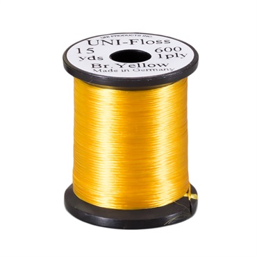 UNI スーパーフロス(UNI 15yds. スーパーフロス イエロー)