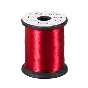 UNI スーパーフロス(UNI 15yds. スーパーフロス レッド)