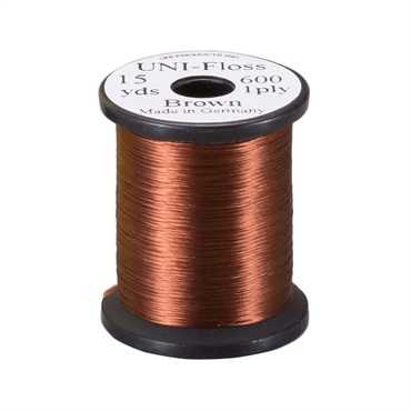 UNI スーパーフロス(UNI 15yds. スーパーフロス ブラウン)