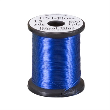 UNI スーパーフロス(UNI 15yds. スーパーフロス ロイヤル ブルー)