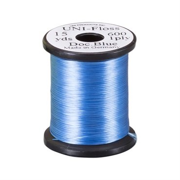 UNI スーパーフロス(UNI 15yds. スーパーフロス ドクター ブルー)