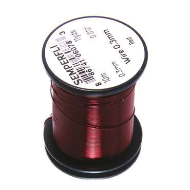 センパーフライ ワイヤー(センパーフライ ワイヤー 0.3MM レッド)