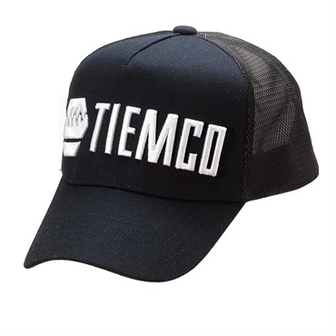 TIEMCOオリジナルキャップ(TIEMCO 5パネルメッシュキャップ ブラック)