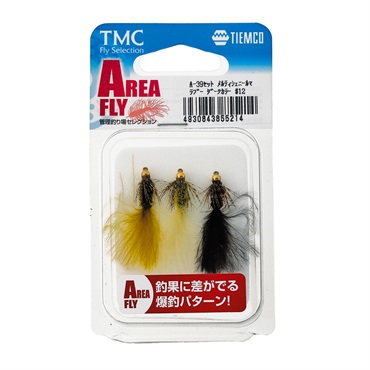 完成品フライセット　管理釣り場セレクション(A-39セット メルティシェニールマラブーDKカラー#12)