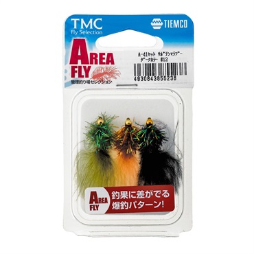 完成品フライセット　管理釣り場セレクション(A-41セット サボテンマラブーDKカラー #12)