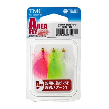 完成品フライセット　管理釣り場セレクション(A-44セット BHUVポーラマラブー LTカラー #12)