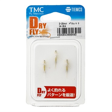 完成品フライセット　ドライフライセレクション(D-24セット　パラシュート ケイヒル #12)