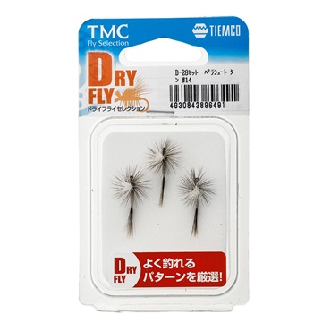 完成品フライセット　ドライフライセレクション(D-27セット　パラシュート ダン #12)