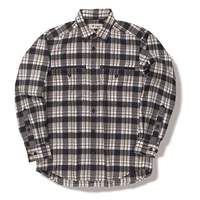 TSジッパーシャツ (Men's)(ネイビー-S)