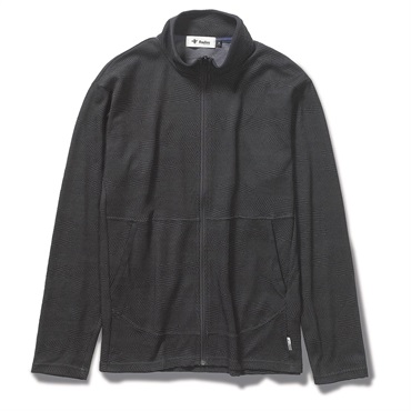 PPウールジャカードフルジップ (Men's)(ブラック-M)