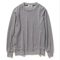 PPウールジャカードクルー (Men's)(グレー-S)