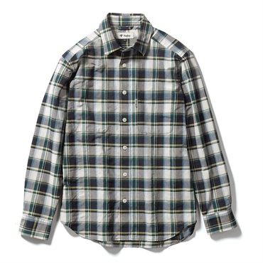 Cシールドプレザントシャツ (Men's)(グリーン-S)