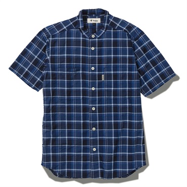 CシールドプレザントシャツS/S (Men's)(インクブルー-S)