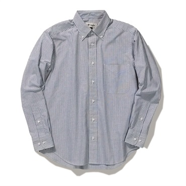 TSアダムスシャツ (Men's)(ブルーストライプ-S)