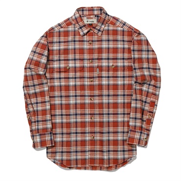 Cシールドチェックシャツ (Men's)(レッド-S)