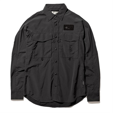 フィッシングシャツ (Men's)(カーボンブラック-S)