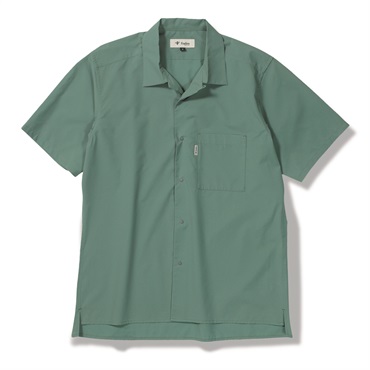 TSシェルシャツS/S(アッシュグリーン-M)