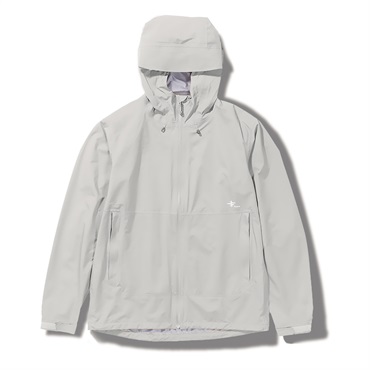 レインストレックジャケット (Men's)(ライトグレー-S)