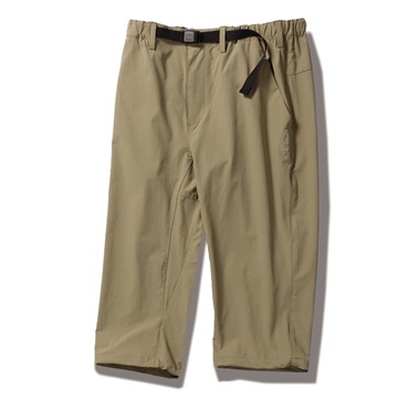 ドライスプリットスリークォーターパンツ (Men's)(カーキ-S)